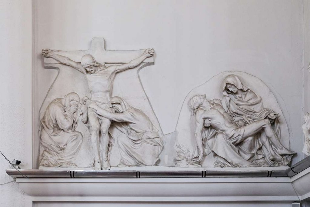 04 – XI. zastavenie: Kristus umiera na kríži. XII. zastavenie zastupuje pieta. Foto: Juraj Novák 