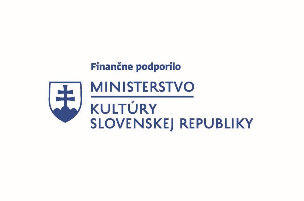 22 – Logo Ministersvo kultúry SR - finančná podpora podujatia