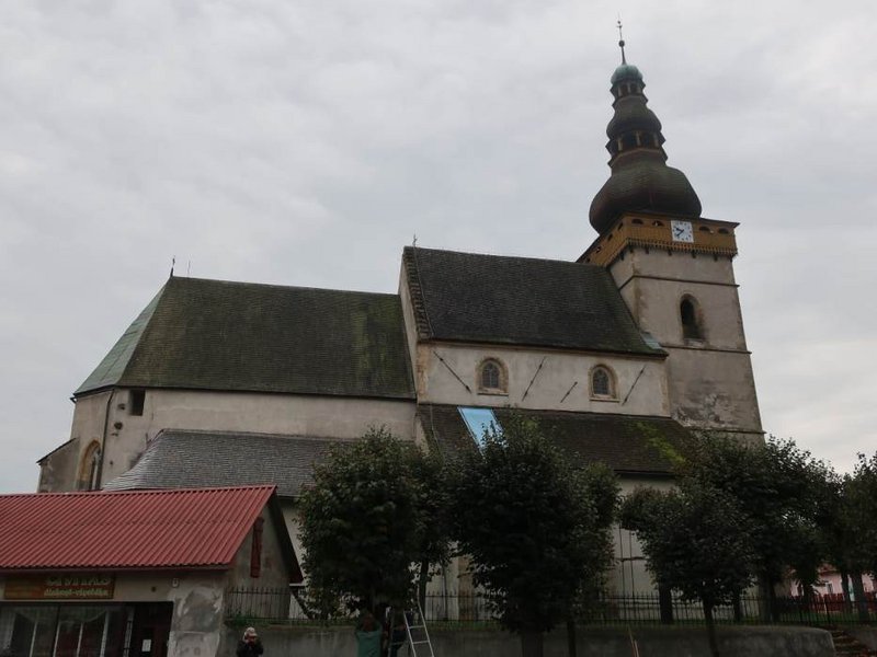 1 – Štítnik, ev.av.kostol – oprava krovu, krytiny (pohľad celkový, pred obnovou), foto: M.Timár, KPÚ Košice