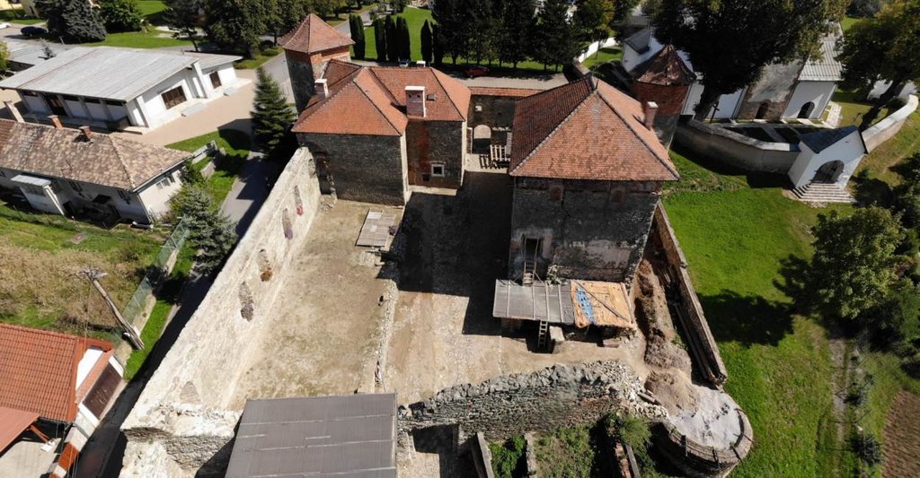 02 – Stav hradu Markušovce po sezóne 2019, foto: Mgr. Norbert Végh