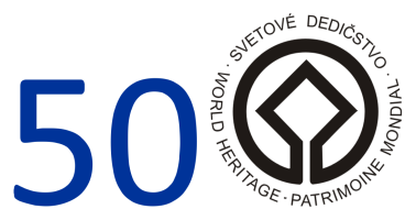logo UNESCO k 50. výročiu