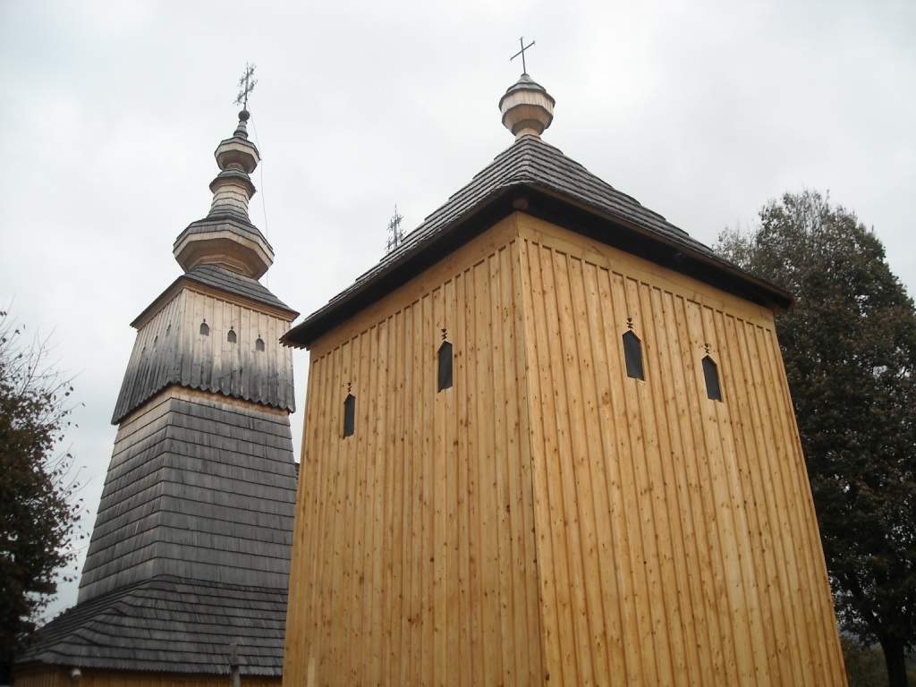 Ladomirová drevená chrám a zvonica v UNESCO, foto: J.Gembicky