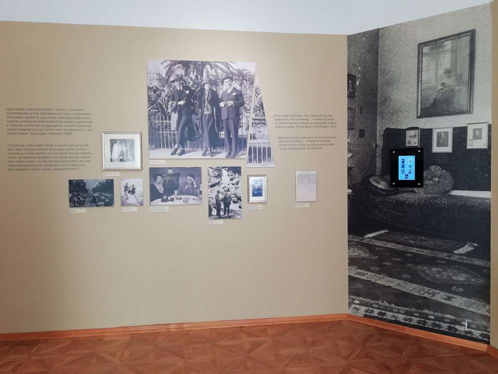 07 – Pamätná výstava S. Máraia, Košice - 3. miestnosť, foto Múzeum