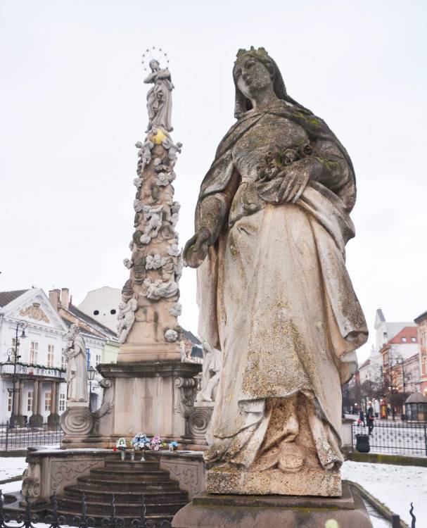 08 -  Košická Immaculata – socha sv. Alžbety Uhorskej, foto: J. Gembický, KPÚ Košice