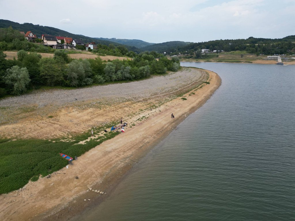 Pohľad z dronu na plochu výskumu, foto: P. Fecko Pohľad z dronu na plochu výskumu, foto: P. Fecko