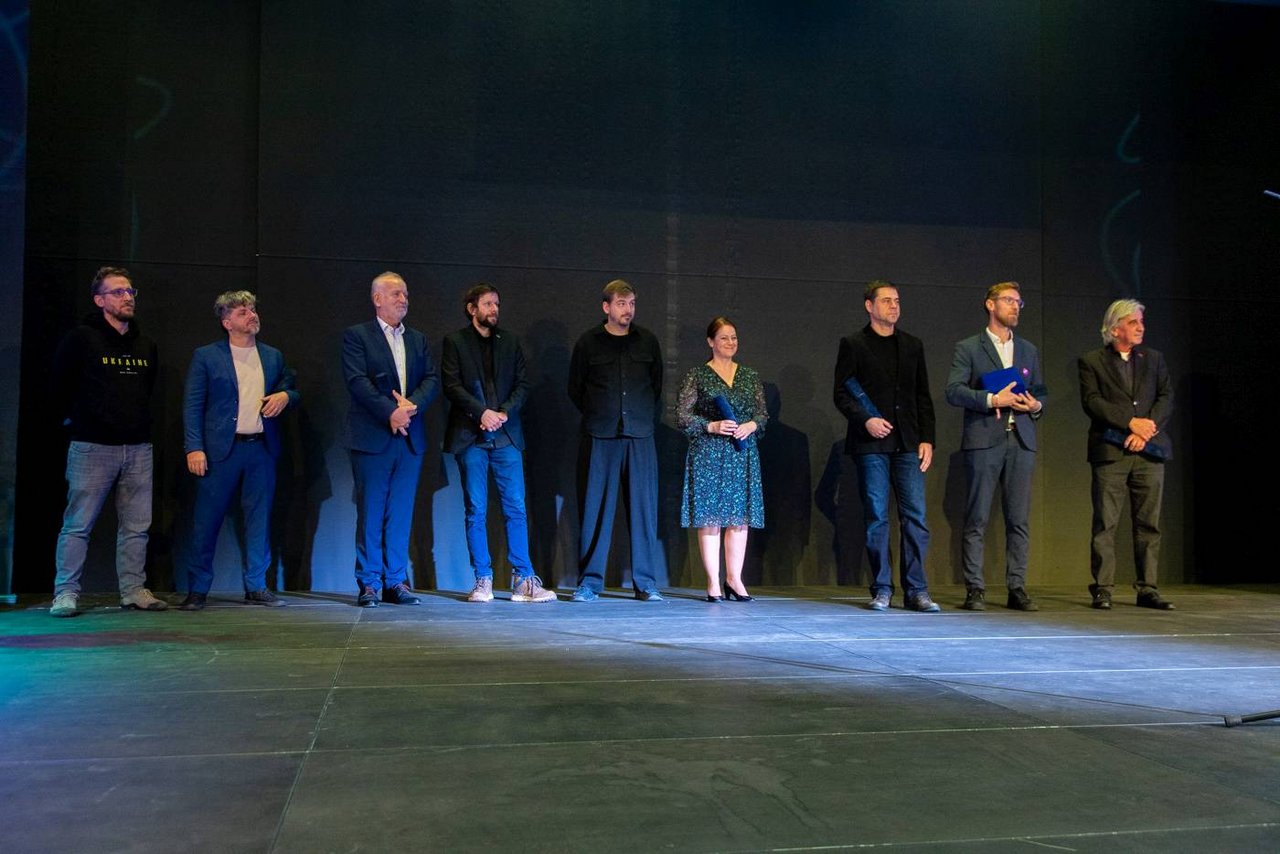 Ocenený kolektív v kategórii Expozícia / výstava si odniesol výročnú cenu za Archeopark Cífer-Pác, foto: J. Šipöcz (PÚSR)