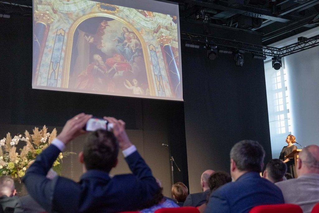 Slávnostné odovzdávanie Výročných cien revue Pamiatky a múzeá za rok 2025 Zdroj: Pamiatkový úrad SR, foto: J. Šipöcz