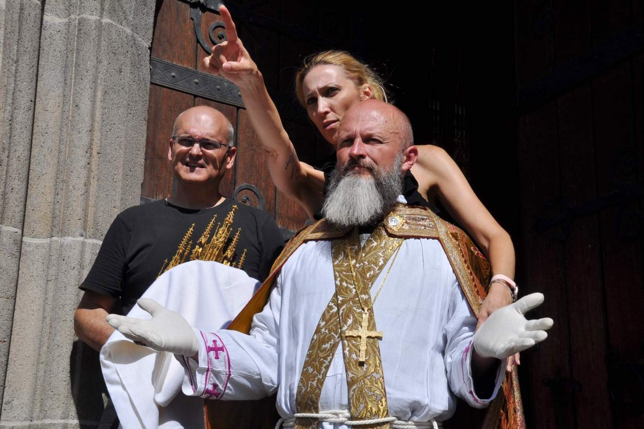 Katedrála zázrakov - priebeh z natáčania, foto: J.Gembický (