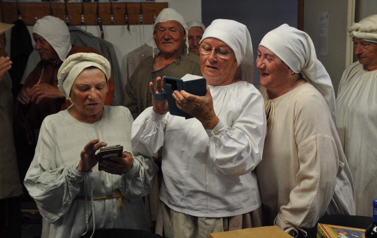 Katedrála zázrakov - priebeh z natáčania, foto: J.Gembický (