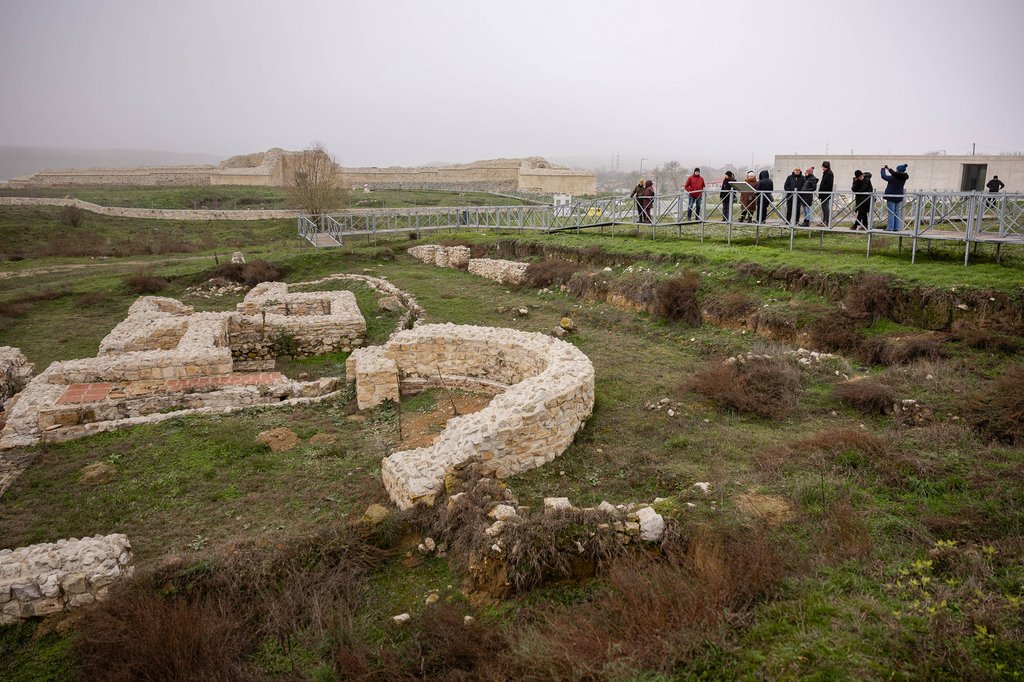 Rímske kúpele v pevnosti v Capidave, zdroj: Institutul Național al Patrimoniului