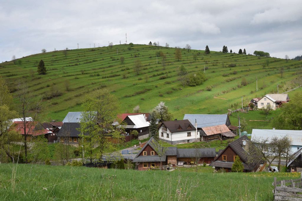 Zárubkové členenie v okolí hornej časti pamiatkovej rezervácie (Polianka) – terasovité polia a medze, foto: PÚSR