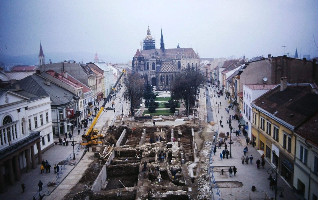 003 – Dolná brána: výskum – celkový pohľad, autor: M. Ďurišová, KPÚ Košice (1996-98) 