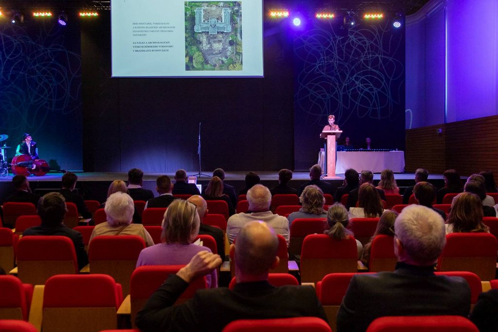 Z odovzdávania výročných cien v Zimnej jazdiarni Bratislavského hradu, 19. november 2025, foto: J. Šipöcz (PÚSR)