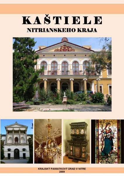 Titulka publikácie Kaštiele Nitrianskeho kraja