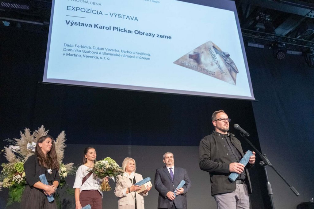 Slávnostné odovzdávanie Výročných cien revue Pamiatky a múzeá za rok 2025 Zdroj: Pamiatkový úrad SR, foto: J. Šipöcz