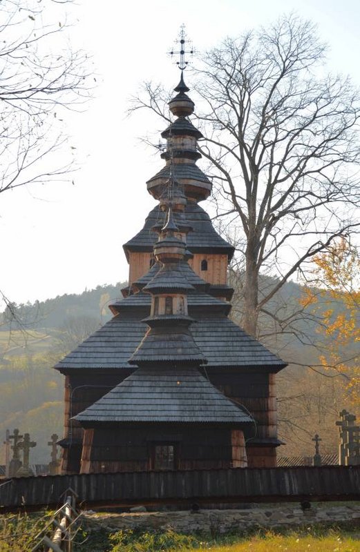 Kotań, gmina Krempna, okres Jasło: gréckokatolícky kostol sv. Kozmu a Damiána, postavený 1782, prestavba 1841, obnovy: koniec 19. stor., 30. roky 20. stor., 1962 – 1963, 2001 – 2004. Foto: T. Kowalski