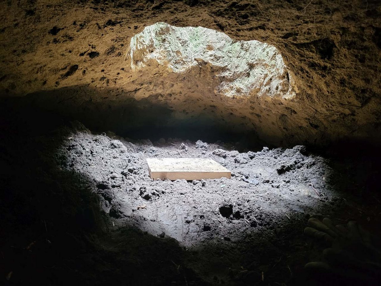 Podzemný priestor lochu, zdroj: odbor preventívnej údržby pamiatok (pracovisko Západ)