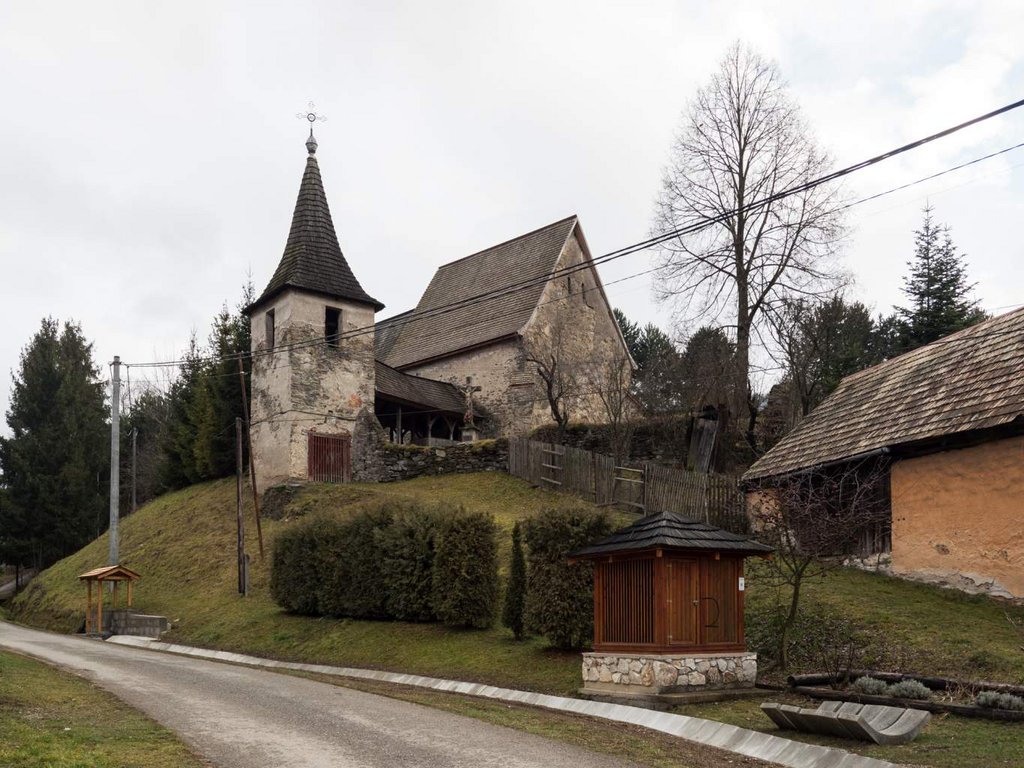 Kostol Všetkých Svätých v Henckovciach, 2023. Zdroj: Gotická cesta