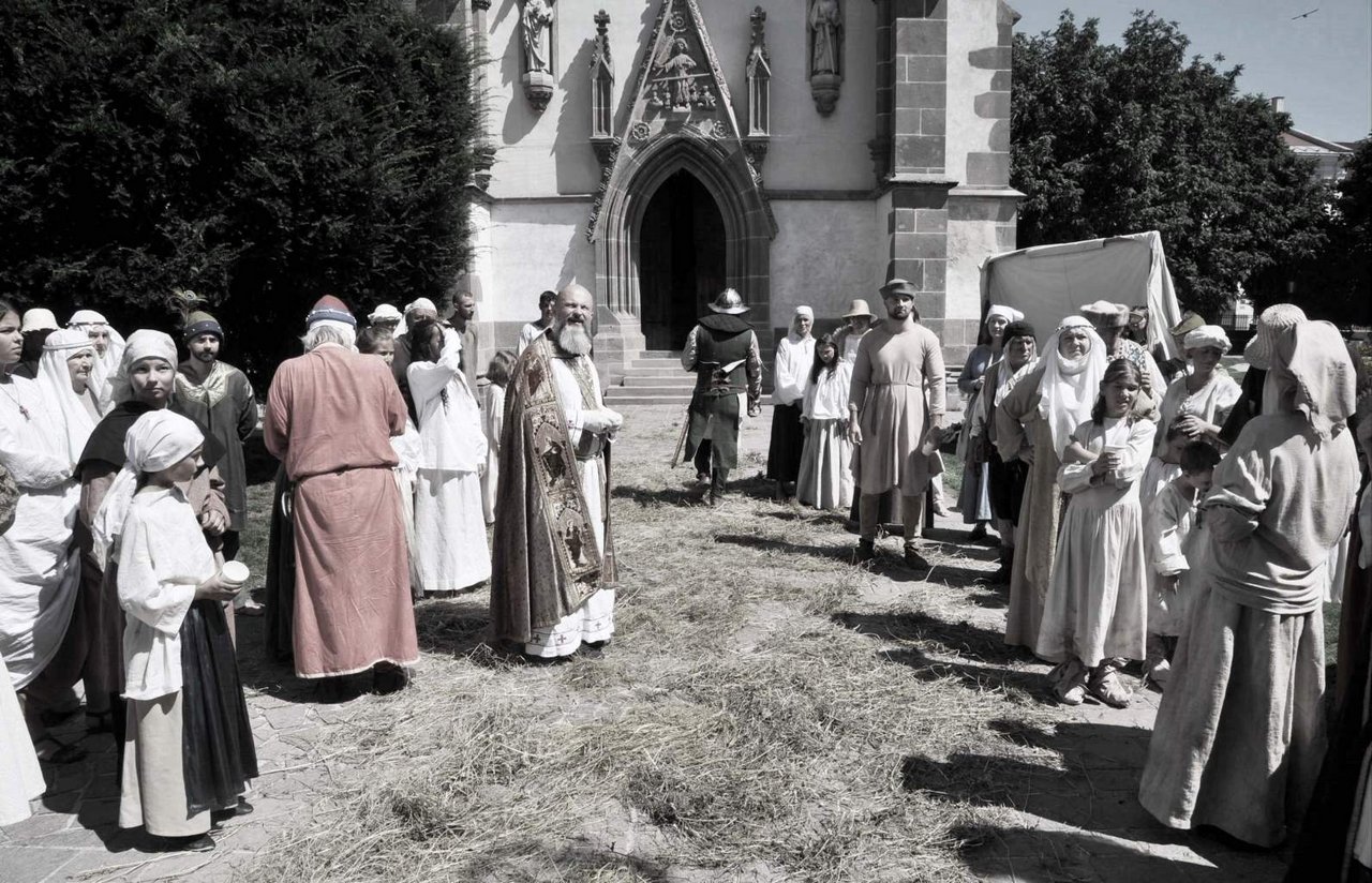 Katedrála zázrakov - priebeh z natáčania, foto: J.Gembický (