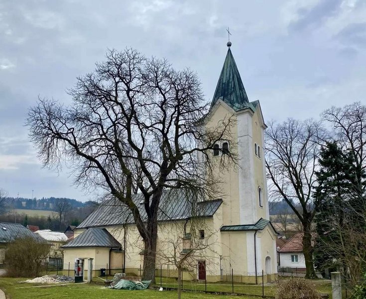 Kostol Všetkých svätých v Brodne, foto: T. Kopták, KPÚ Žilina