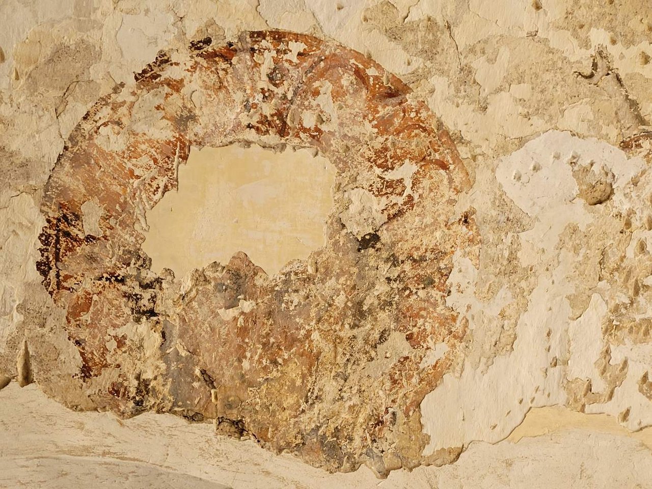 Detail maľby v prejazde Thurzovho domu, foto: KPÚ Prešov