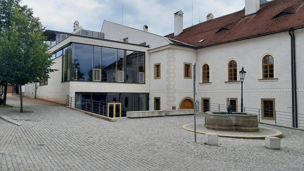 Revitalizácia a prístavba pôvodného piaristického kolégia na účely Fakulty reštaurovania Univerzity Pardubice (Burian-Křivinka Architects, 2008 – 2015), foto: M. Hrdina