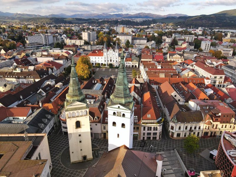 MPR Žilina a Žilinská katedrála, foto: M. Gjer