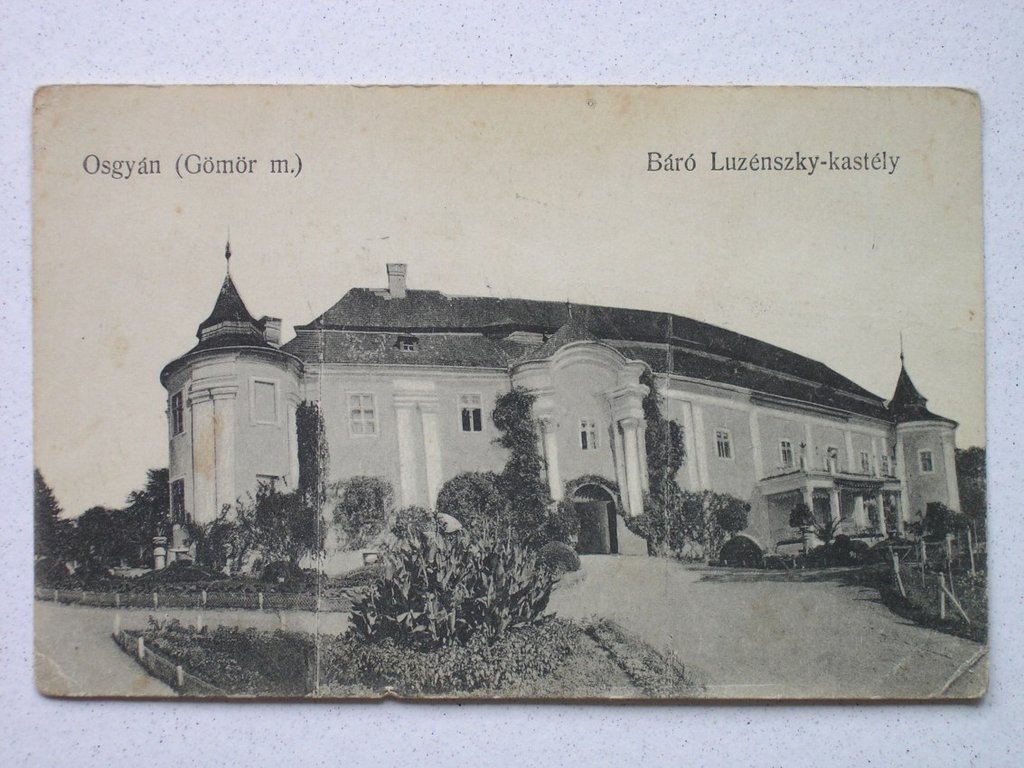 Historické vyobrazenie Kaštieľa v Ožďanoch