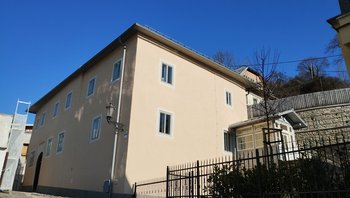 Banská Štiavnica, Dolná ružová 1, pohľad na NKP po ukončení obnovy, zdroj: KPÚ Banská Bystrica, pracovisko Banská Štiavnica