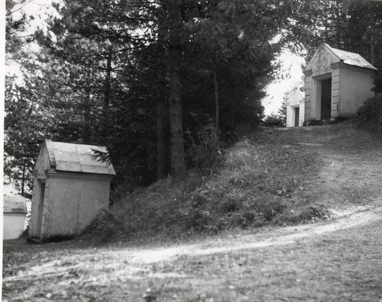 Kaplnky zastavení v roku 1959 Zdroj: archív PÚ SR 