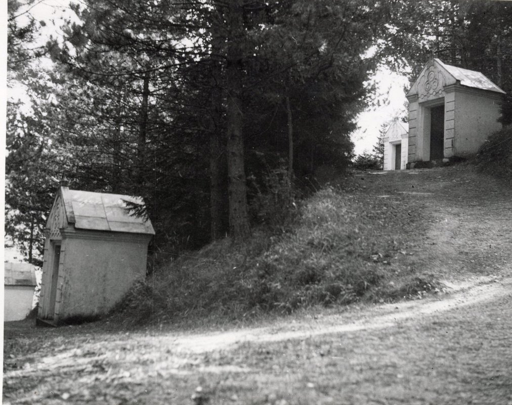 Kaplnky zastavení v roku 1959 Zdroj: archív PÚ SR 