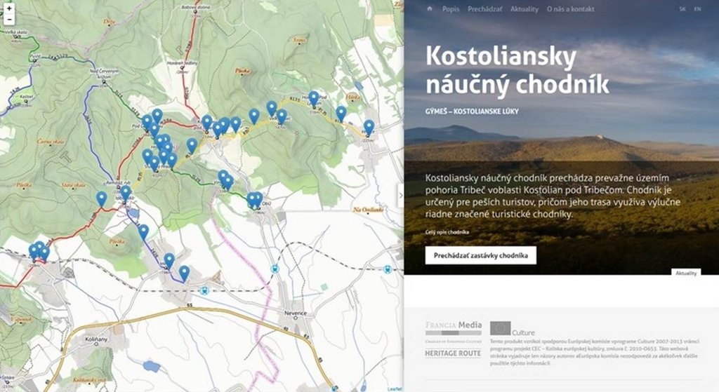 04 – Titulná strana Kostolianskeho náučného chodníka (www.kostolianskychodnik.sk)
