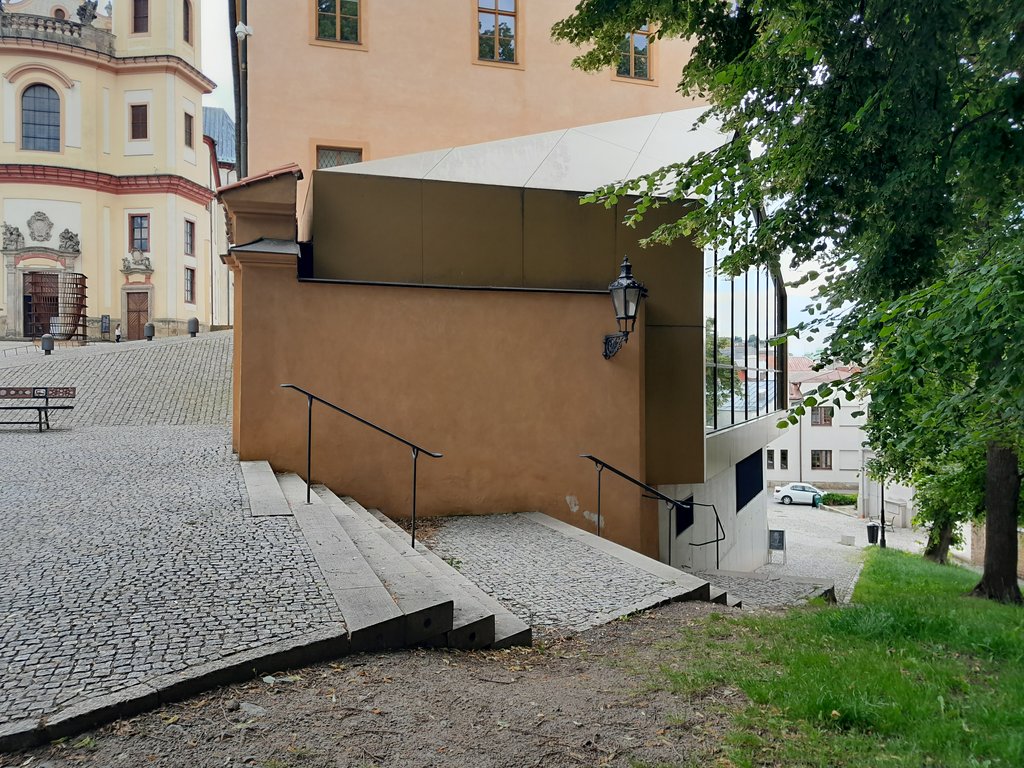 Vstupný objekt Regionálneho múzea (Josef Pleskot / AP ateliér, 2007 – 2014), foto: M. Hrdina