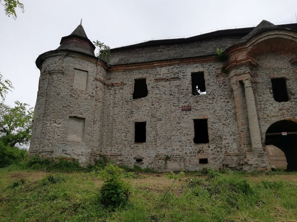 Kaštieľ v Ožďanoch - stav pred požiarom