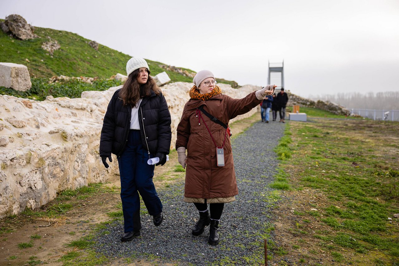 Návšteva pozostatkov pomocného vojenského tábora Carsium, ktorý sa nachádza na území dnešného mesta Hârșova, zdroj: Institutul Național al Patrimoniului Návšteva pozostatkov pomocného vojenského tábora Carsium, ktorý sa nachádza na území dnešného mesta Hârșova, zdroj: Institutul Național al Patrimoniului