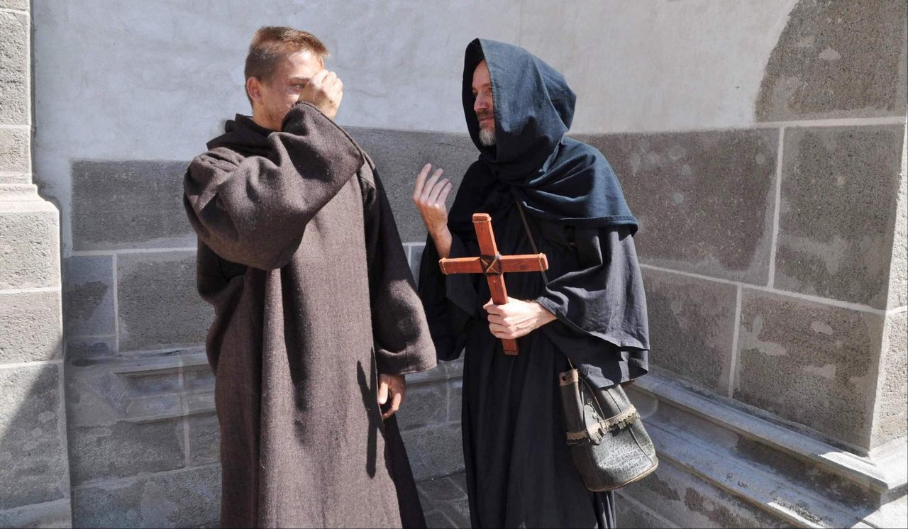 Katedrála zázrakov - priebeh z natáčania, foto: J.Gembický (