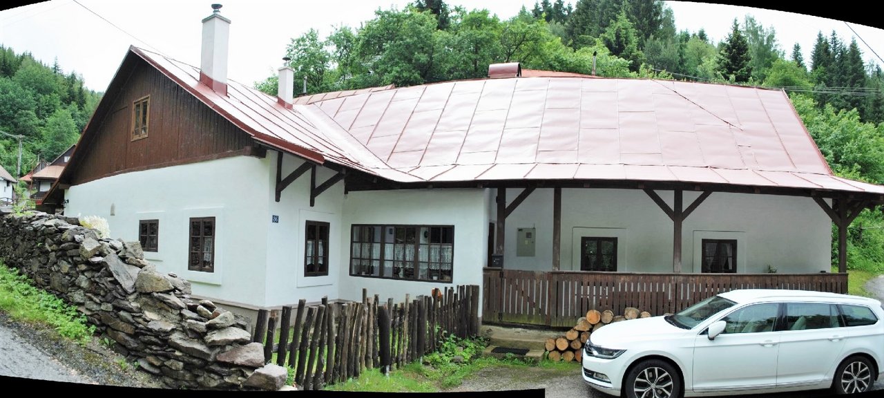 Dom banského mäsiara v Španej Doline, severná fasáda, zdroj: KPÚ Banská Bystrica (foto: M. Flórová) 
