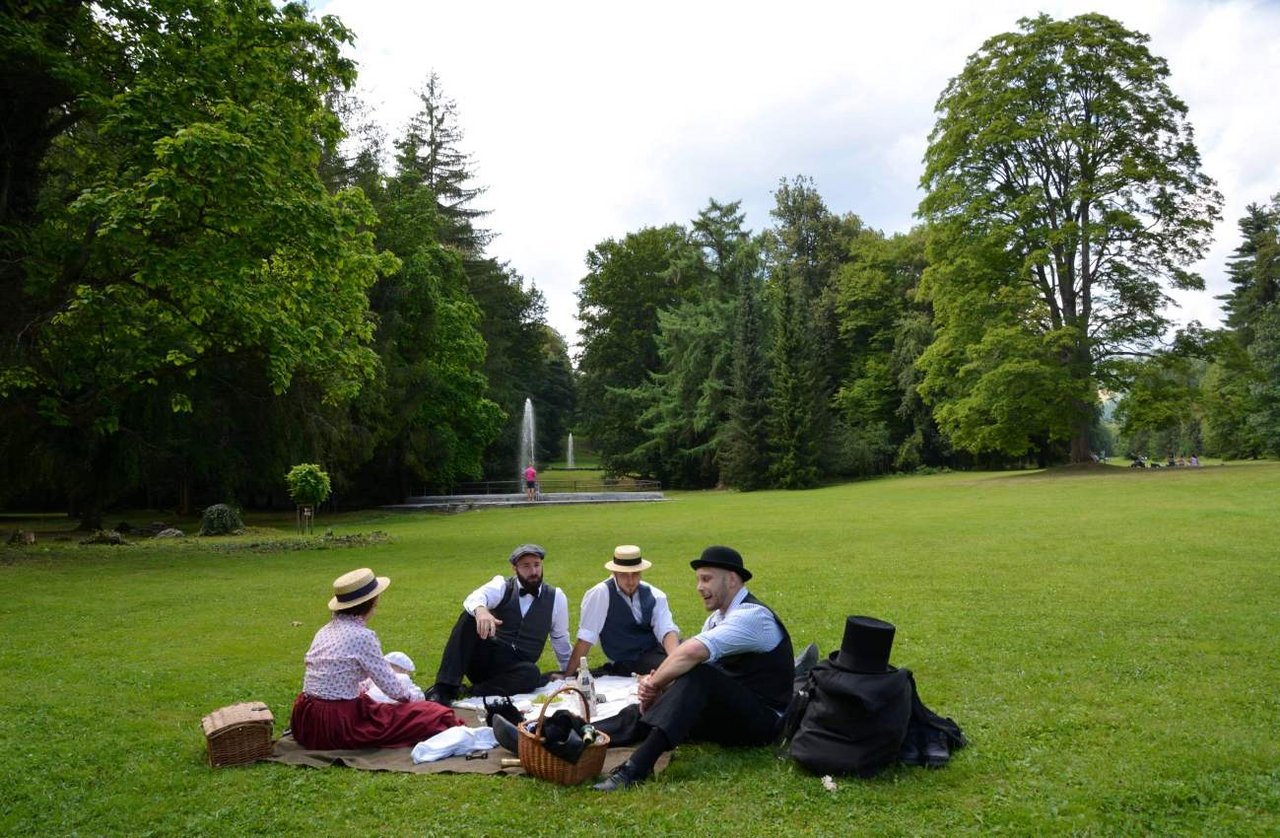 Betliar kaštieľ a park ako filmové miesto. foto Gembický