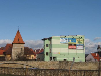 01 – celkový pohľad na dom na barbakáne 2007,foto: archív KPÚ Prešov