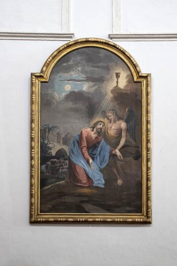 Obraz Ježiša v Getsemanskej záhrade, zdroj: Archív PÚ SR