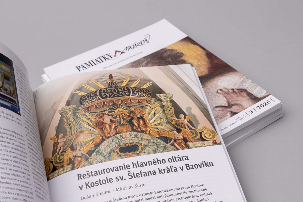 Časopis Pamiatky a múzeá 3/2026, Zdroj: Pamiatkový úrad SR, foto: J. Šipöcz Časopis Pamiatky a múzeá 3/2026, Zdroj: Pamiatkový úrad SR, foto: J. Šipöcz