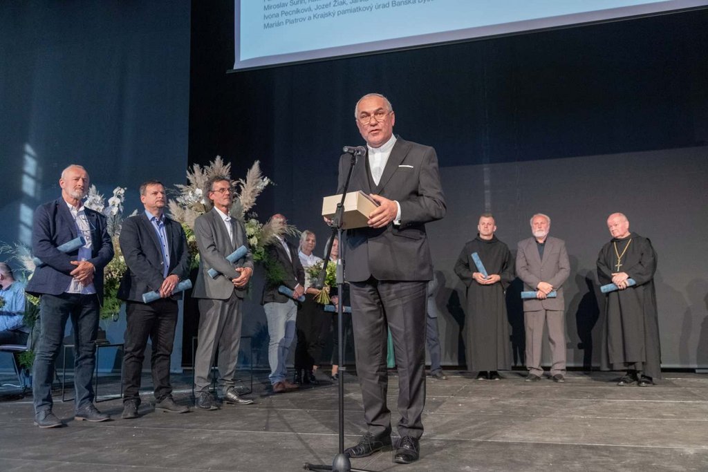 Slávnostné odovzdávanie Výročných cien revue Pamiatky a múzeá za rok 2025 Zdroj: Pamiatkový úrad SR, foto: J. Šipöcz
