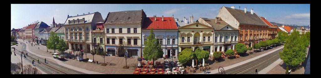 Kosice panorama MPR Hlavna ulica severozapadna cast foto R.Kiral KPU Kosice