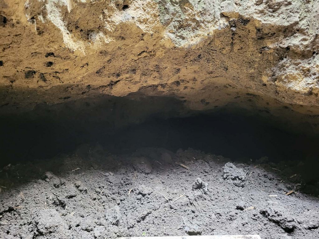 Podzemný priestor lochu, zdroj: odbor preventívnej údržby pamiatok (pracovisko Západ) Podzemný priestor lochu, zdroj: odbor preventívnej údržby pamiatok (pracovisko Západ)