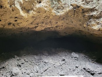 Podzemný priestor lochu, zdroj: odbor preventívnej údržby pamiatok (pracovisko Západ)