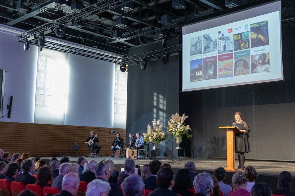 Slávnostné odovzdávanie Výročných cien revue Pamiatky a múzeá za rok 2025 Zdroj: Pamiatkový úrad SR, foto: J. Šipöcz