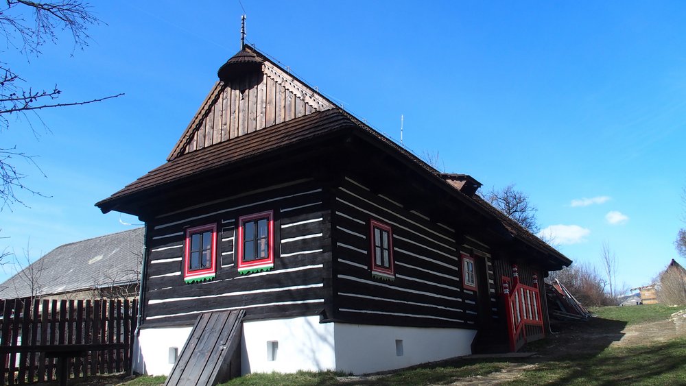 Hálova drevenica vo Važci po obnove, foto: Z. Čechová-Beranová