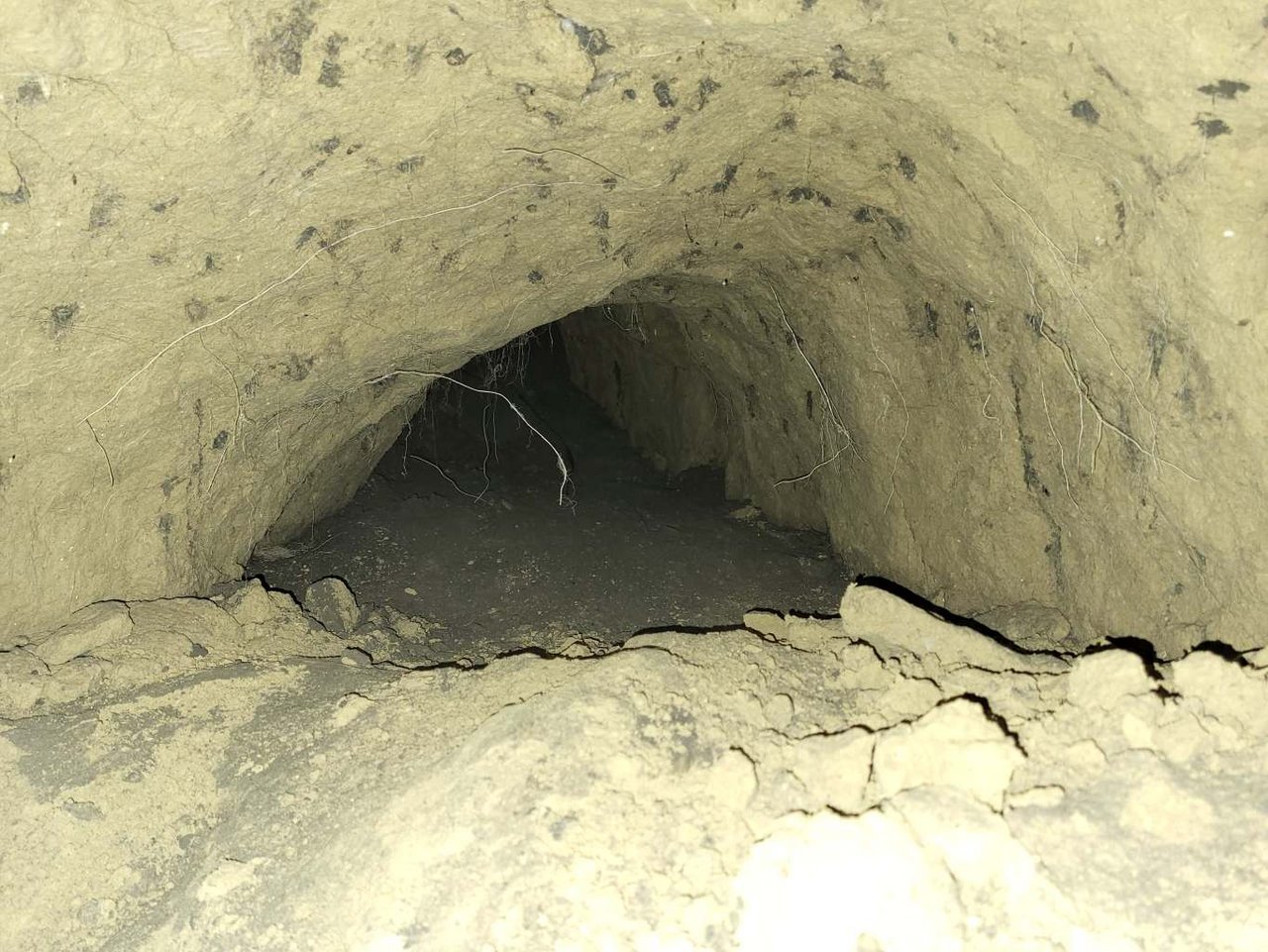 Podzemný priestor lochu, zdroj: odbor preventívnej údržby pamiatok (pracovisko Západ)