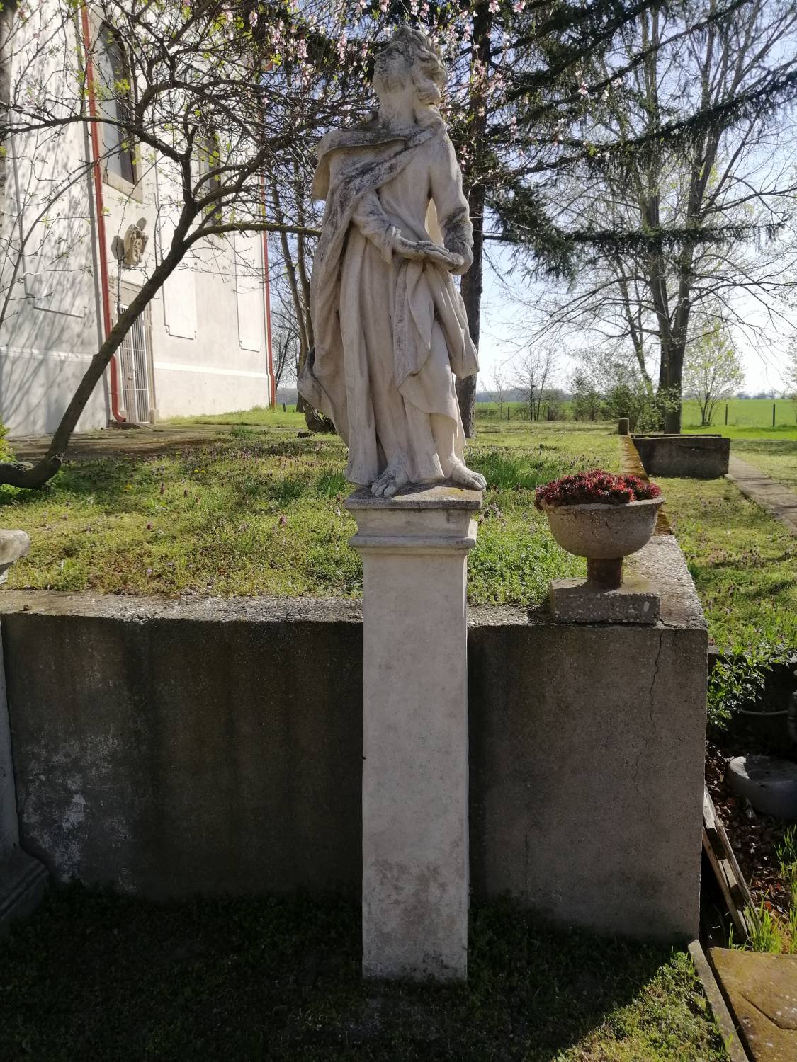 Sv. Ján Evanjelista na podstavci, súčasný stav, zdroj: Pamiatkový úrad SR (foto: Z. Bokorová)