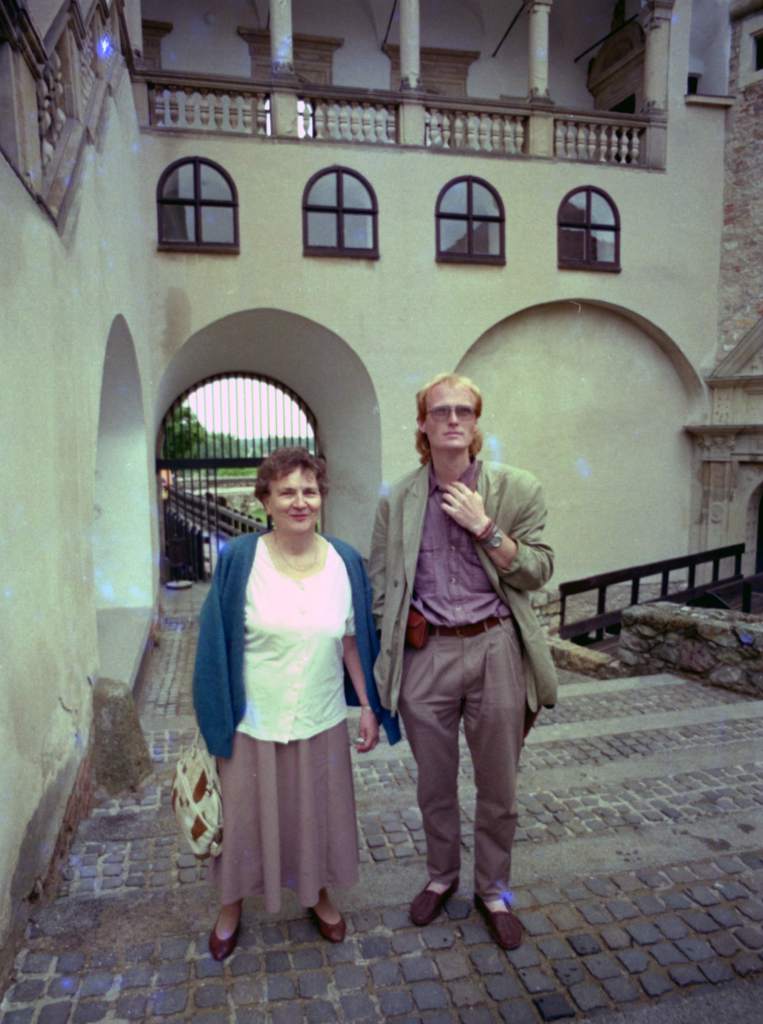 S kolegom D. Bombom v Sárospataku, zdroj AÚ SAV Košice (A. Marková)